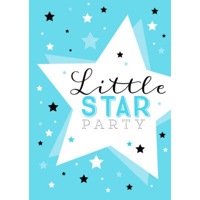 Плакат A2 "Звезды" Little star party