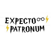 Гирлянда буквы "Гарри Поттер" expecto patronum