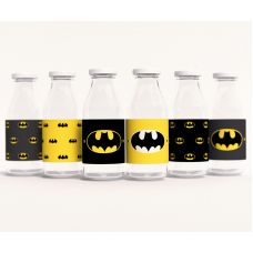 Этикетки для напитков "Бэтмен"