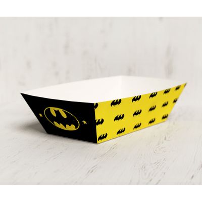 Коробочка для угощений "Бэтмен" низкая