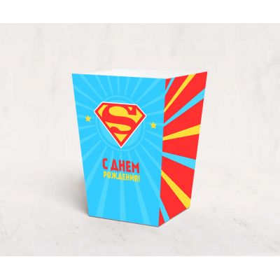 Коробочка для попкорна "Супермен"