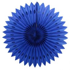 Веерный круг синий