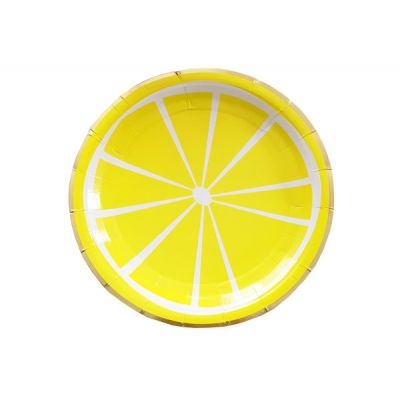 Тарелки "Лимон" желтые